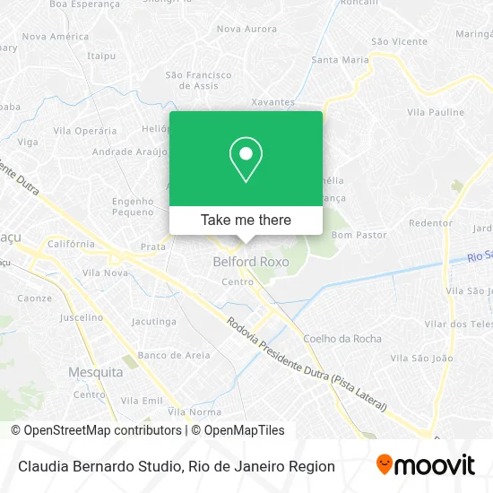 Claudia Bernardo Studio map