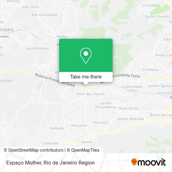 Espaço Mulher map