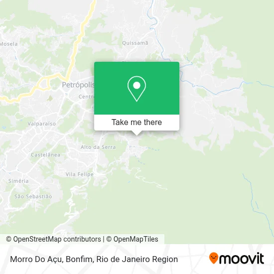 Morro Do Açu, Bonfim map