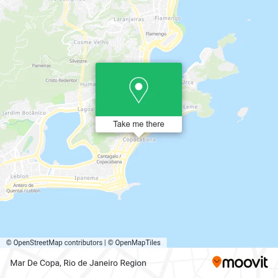 Mar De Copa map