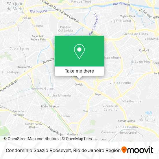 Condomínio Spazio Roosevelt map