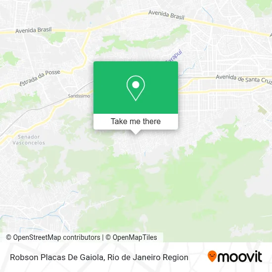 Robson Placas De Gaiola map