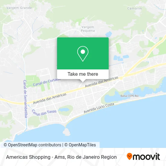 Americas Shopping - Ams map