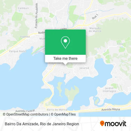 Bairro Da Amizade map
