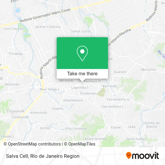 Salva Cell map