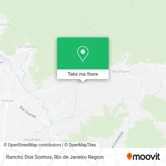 Rancho Dos Sonhos map