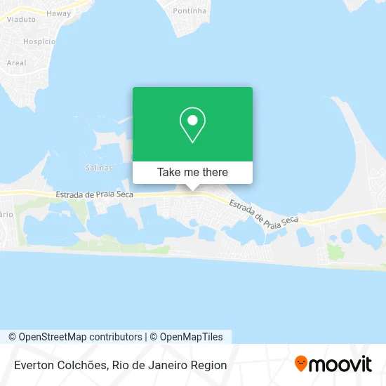 Everton Colchões map