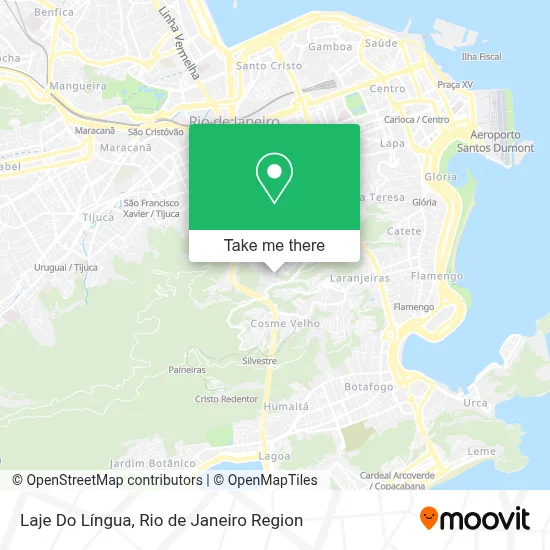 Laje Do Língua map