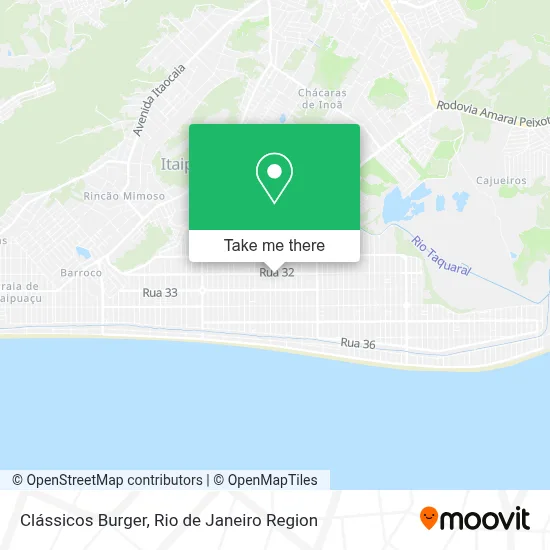 Clássicos Burger map