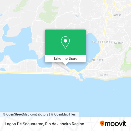 Lagoa De Saquarema map