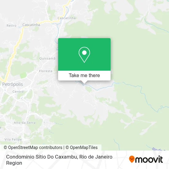 Condomínio Sítio Do Caxambu map