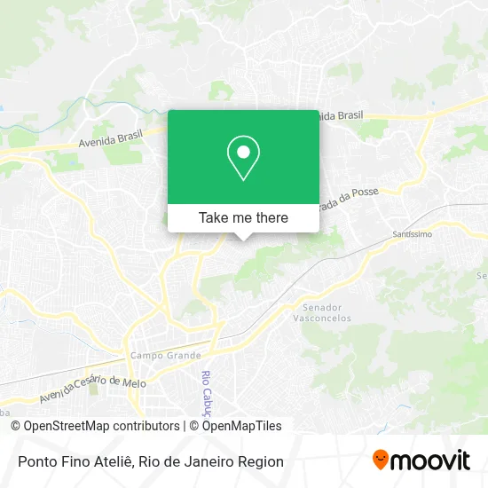 Ponto Fino Ateliê map