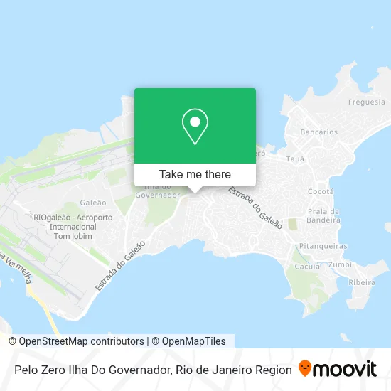 Pelo Zero Ilha Do Governador map
