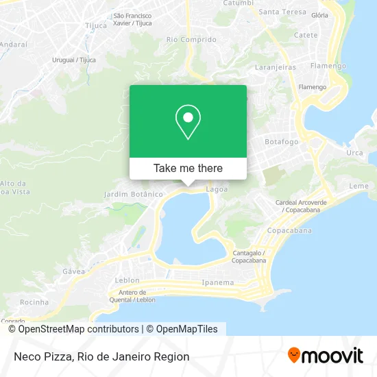 Neco Pizza map