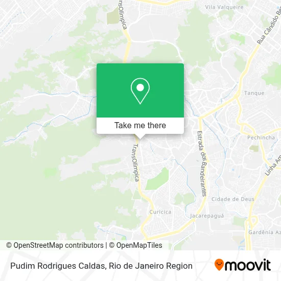Pudim Rodrigues Caldas map