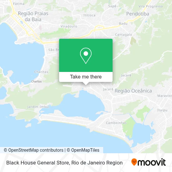 Black House General Store map