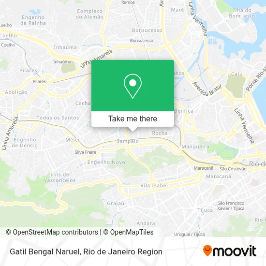 Gatil Bengal Naruel map