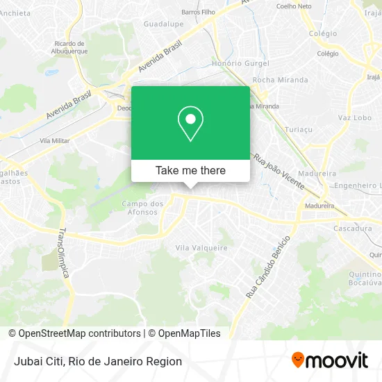 Jubai Citi map