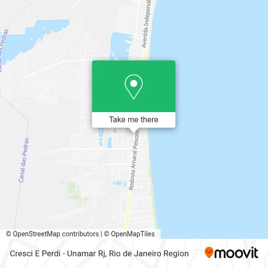 Cresci E Perdi - Unamar Rj map