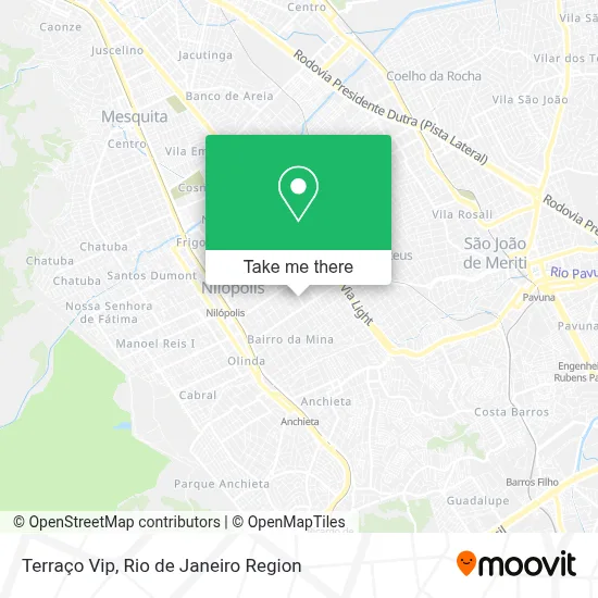 Terraço Vip map