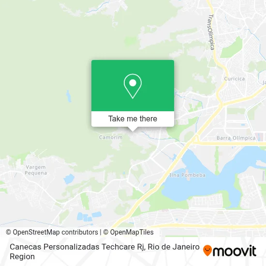 Canecas Personalizadas Techcare Rj map