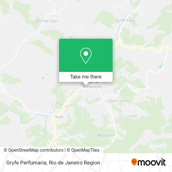 Gryfe Perfumaria map