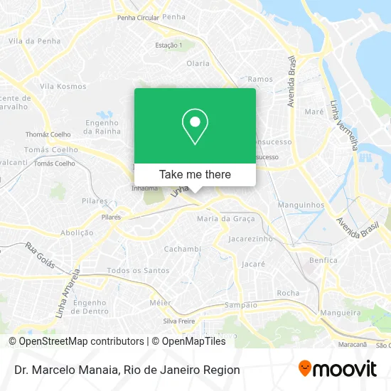 Dr. Marcelo Manaia map