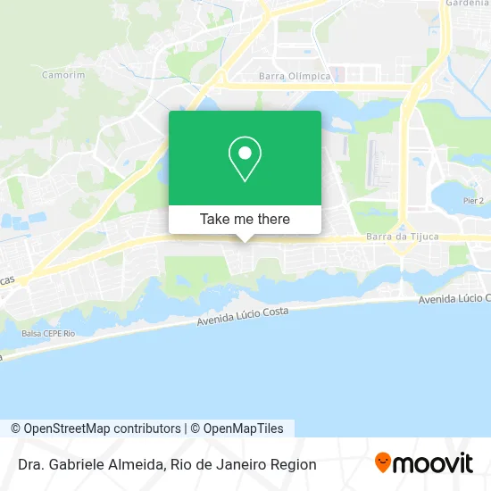 Dra. Gabriele Almeida map