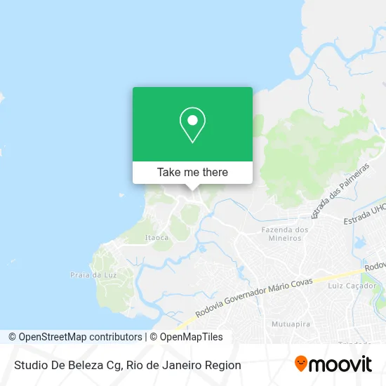 Studio De Beleza Cg map
