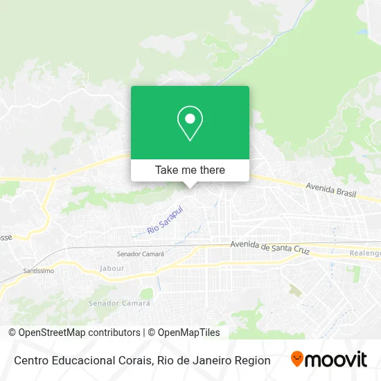 Centro Educacional Corais map