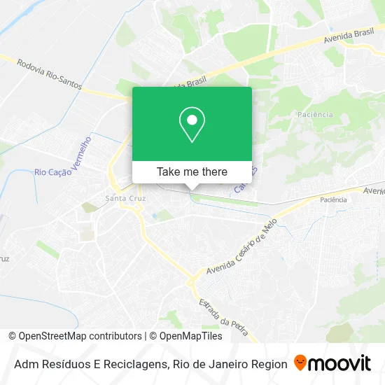 Adm Resíduos E Reciclagens map