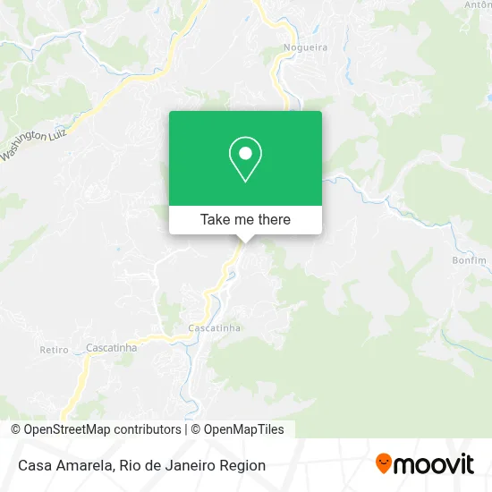 Casa Amarela map