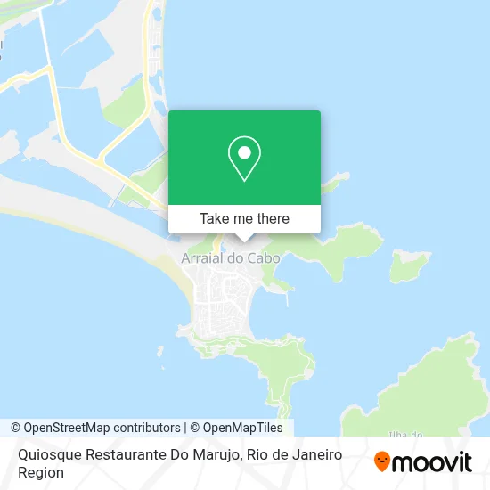 Quiosque Restaurante Do Marujo map