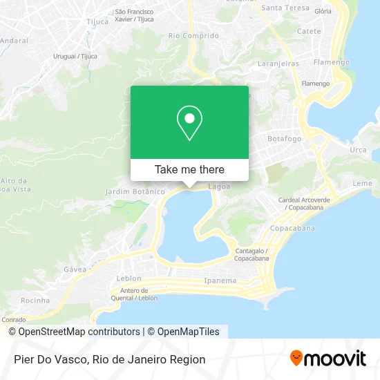 Pier Do Vasco map