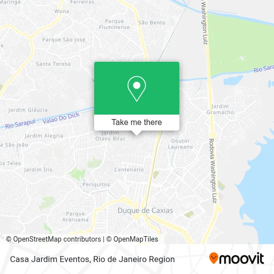 Casa Jardim Eventos map
