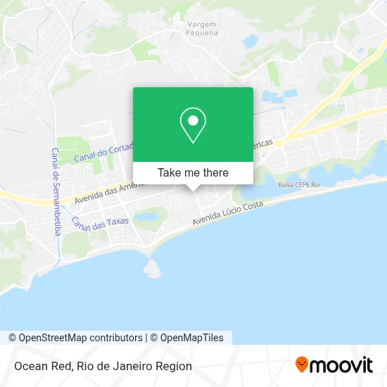 Ocean Red map