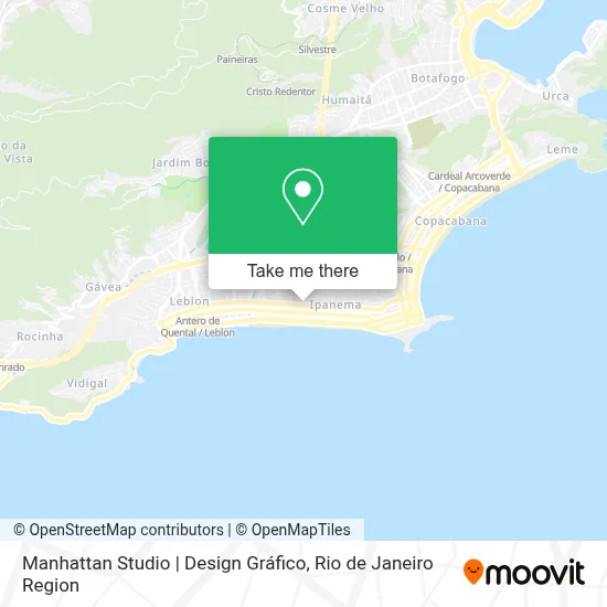Manhattan Studio | Design Gráfico map