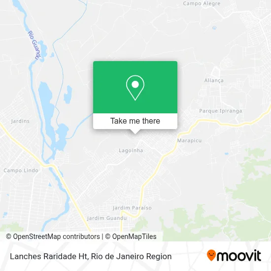 Lanches Raridade Ht map