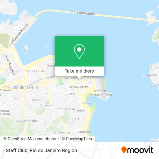 Staff Club map
