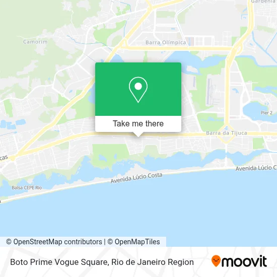 Boto Prime Vogue Square map