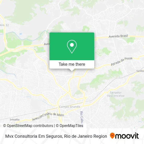 Mvx Consultoria Em Seguros map