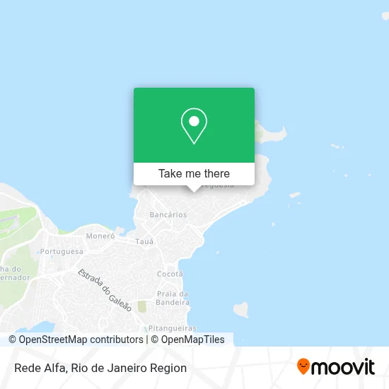 Rede Alfa map