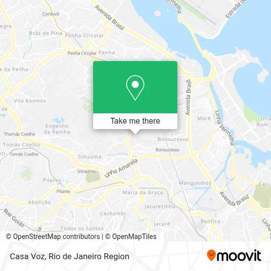 Casa Voz map