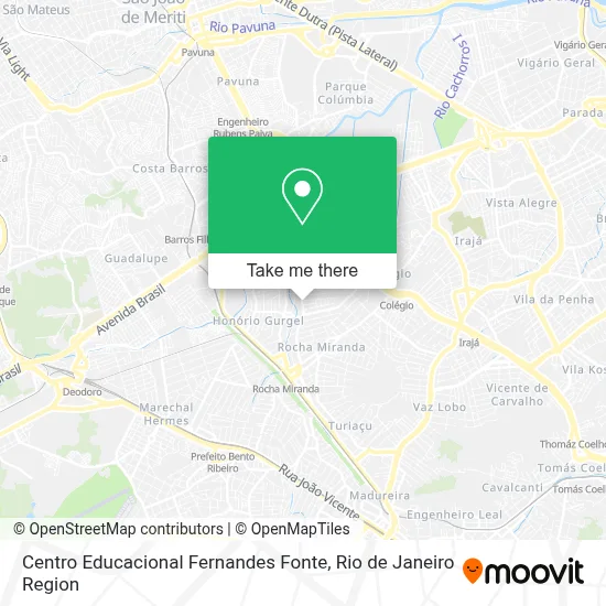 Centro Educacional Fernandes Fonte map