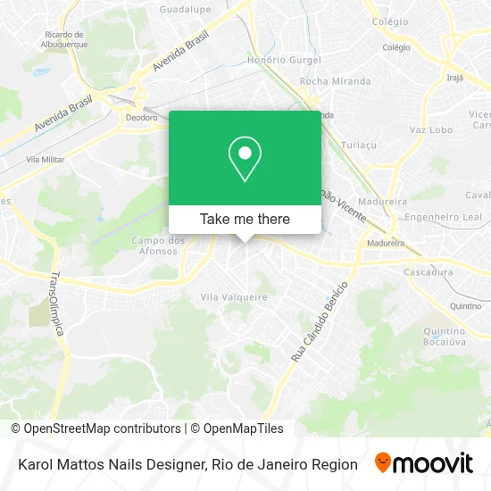 Karol Mattos Nails Designer map