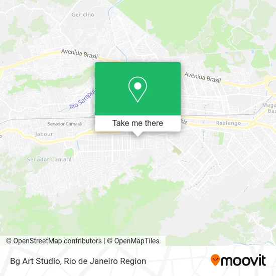 Bg Art Studio map