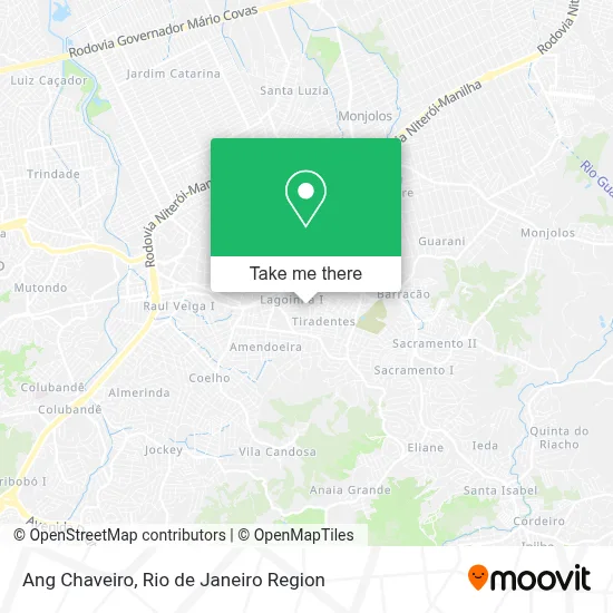 Ang Chaveiro map
