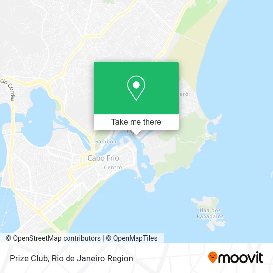 Prize Club map