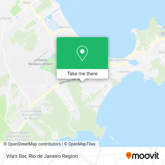 Vila's Bar map