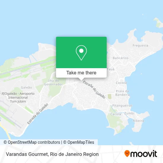 Varandas Gourmet map